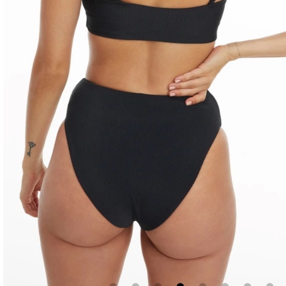NEW Good American Good Waist Swim Bottom Basic Black 3XL - Picture 14 of 14